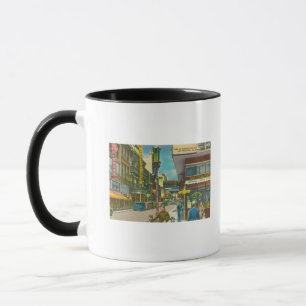 Taza Vista de la sección del negocio de Chinatown