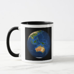 Taza Vista de la tierra llena que muestra Indonesia,
