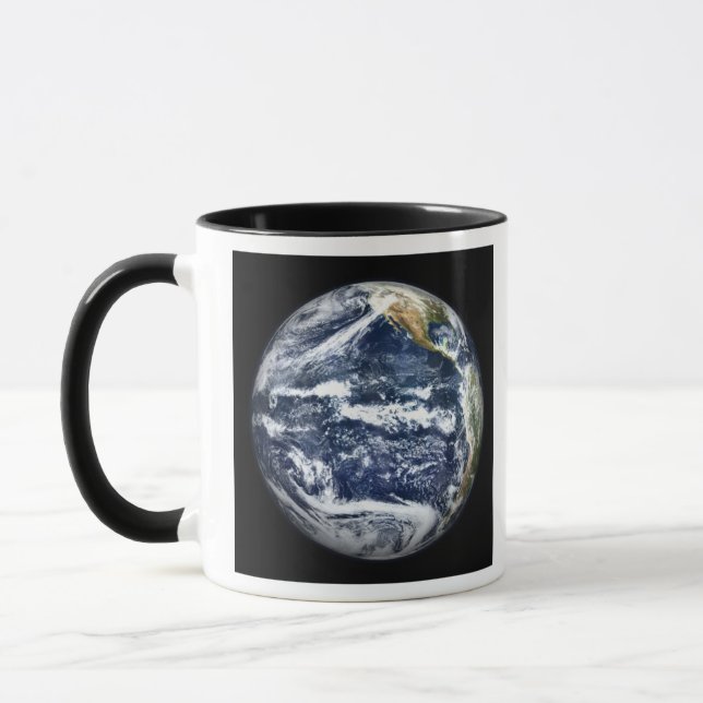Taza Vista de la Tierra Plena centrada sobre el océano  (Izquierda)