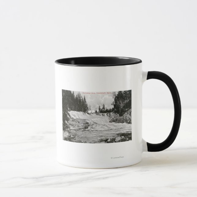 Taza Vista de las cataratas de Kennebago (Derecha)