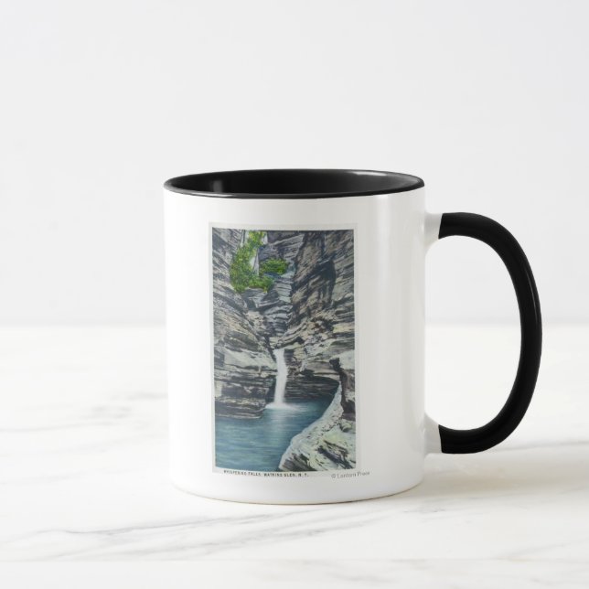 Taza Vista de las cataratas de Whispering (Derecha)