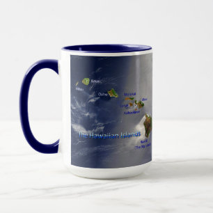 Taza Vista de las Islas Hawái