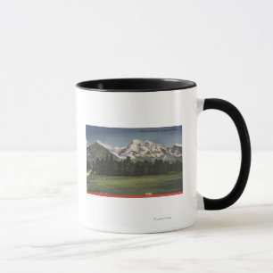 Taza Vista de las montañas de la Misión en Montana