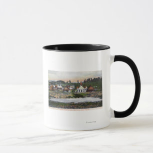 Taza Vista de las primaveras y de la ciudad