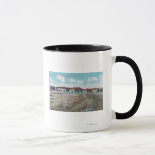 Taza Vista de los terrenos del Hospital General, Presid