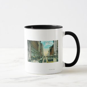 Taza Vista de Market Street desde Grant Street