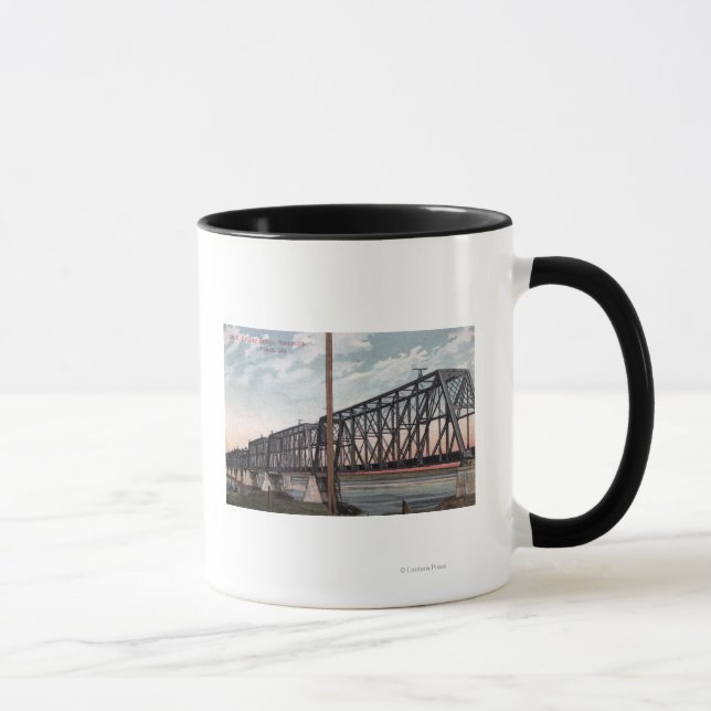 Taza Vista de puente del Pacífico Norte (Derecha)