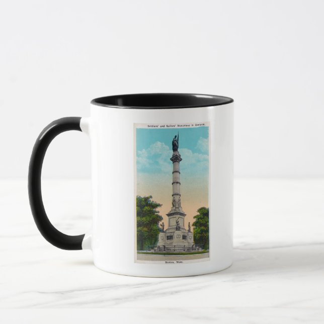 Taza Vista de soldados y marineros (Izquierda)