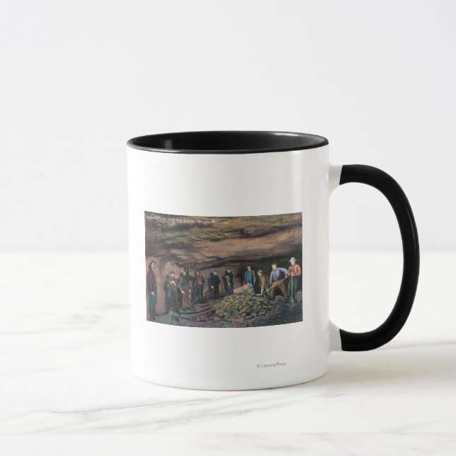 Taza Vista de Treadwell Mine Gold MinersJuneau, AK (Derecha)
