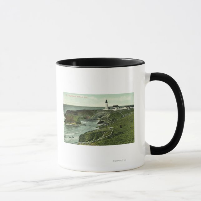 Taza Vista de un faro estadounidense (Derecha)