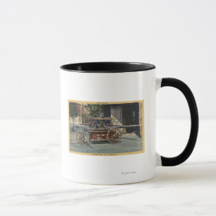 Taza Vista de un motor de "Papeete viejo"