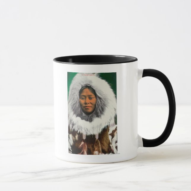 Taza Vista de una belleza esquimal (Derecha)