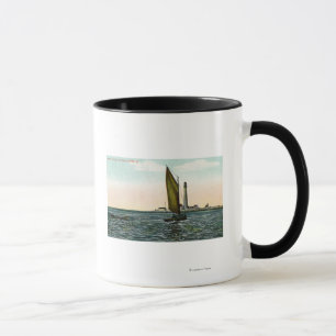 Taza Vista de York desde la isla