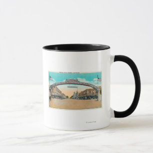 Taza Vista del arco de bienvenida modestoModesto, CA