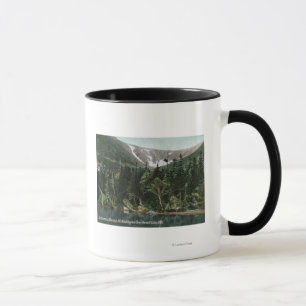 Taza Vista del barranco de Tuckermans, Mt. Washington
