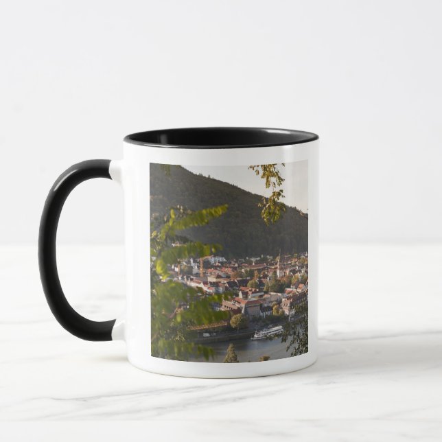 Taza Vista del casco antiguo de Heidelberg (Izquierda)