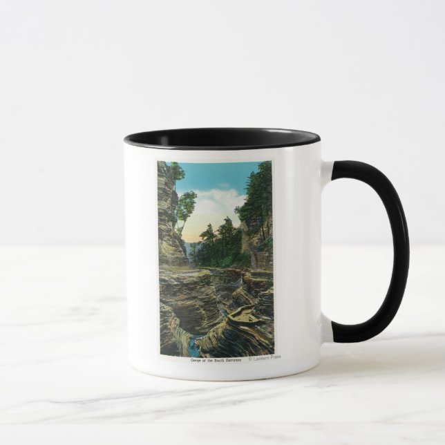 Taza Vista del desfiladero de la entrada sur (Derecha)