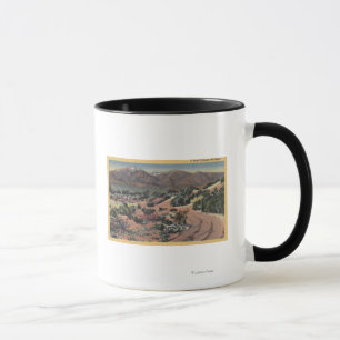 Taza Vista del desierto de CaliforniaScenic