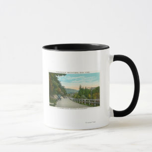 Taza Vista del estado Hwy hacia Warrensburg