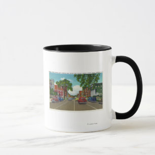 Taza Vista del este de la calle de Genesee