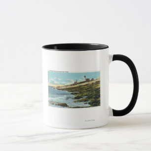 Taza Vista del faro de Pemaquid