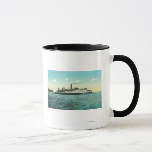 Taza Vista del ferry de Oakland (Derecha)