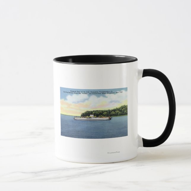 Taza Vista del ferry Roosevelt (Derecha)
