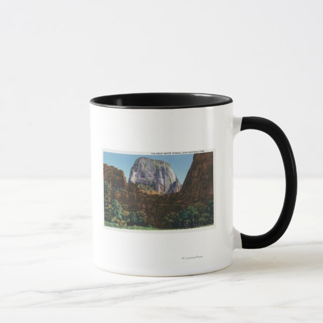 Taza Vista del Gran Trono Blanco (Derecha)