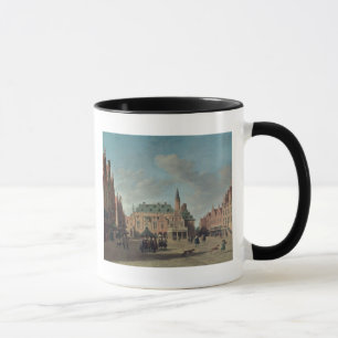 Taza Vista del Grote Markt en Haarlem