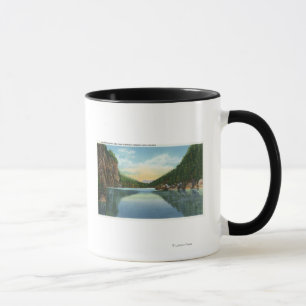 Taza Vista del lago Colden del lago avalanche