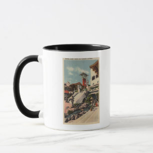 Taza Vista del mesón de la misión y de la corte