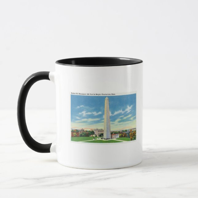 Taza Vista del Monumento a Bunker Hill (Izquierda)