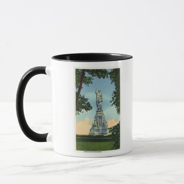 Taza Vista del Monumento a los Ancianos # 2 (Izquierda)