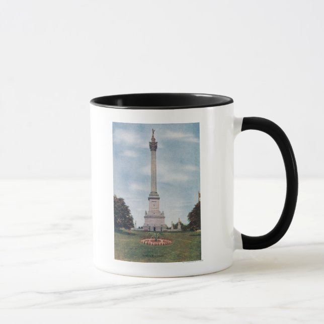 Taza Vista del monumento de Brock # 2 (Derecha)