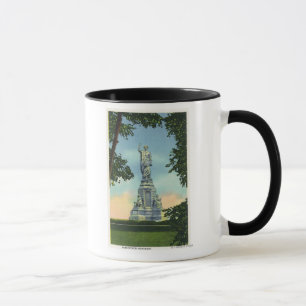 Taza Vista del monumento de los antepasados # 2