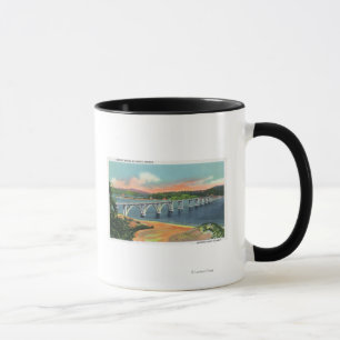 Taza Vista del puente de la bahía de Alsea