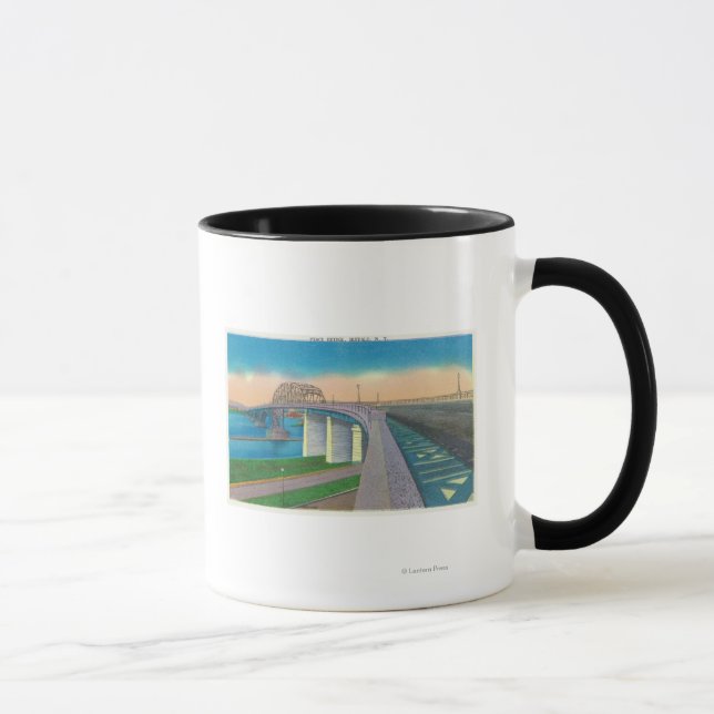 Taza Vista del Puente de la Paz (Derecha)