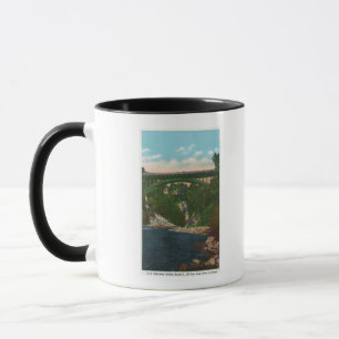 Taza Vista del puente de los E.E.U.U. Hwy, ruta 9