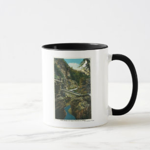 Taza Vista del puente del centinela y del túnel