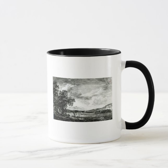 Taza Vista del río del Hudson de Pakepsey (Derecha)