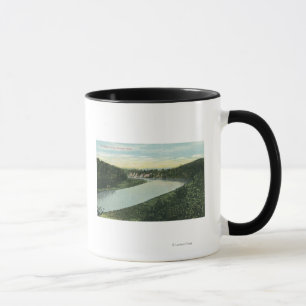 Taza Vista del río Genesee