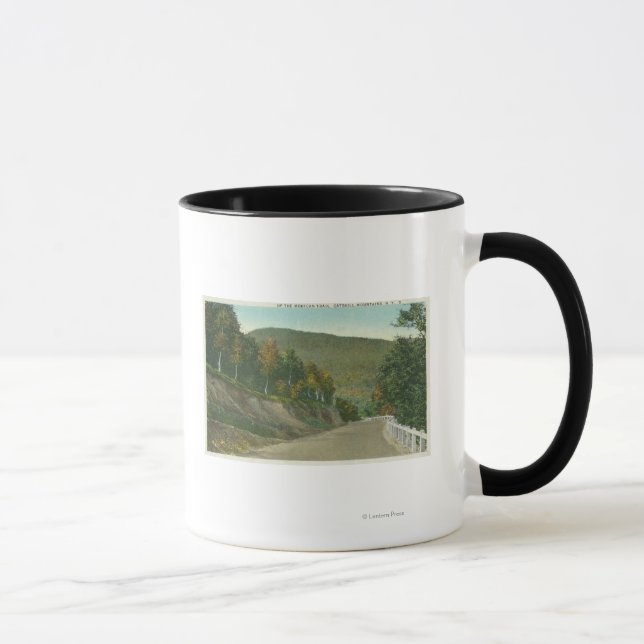 Taza Vista del sendero mohicano (Derecha)