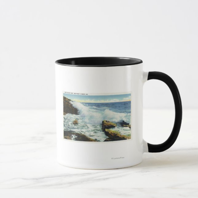 Taza Vista del surf en Ocean Point (Derecha)