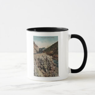 Taza Vista del tren de Canon de la caja