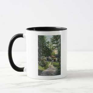 Taza Vista del verde de los Fiddlers