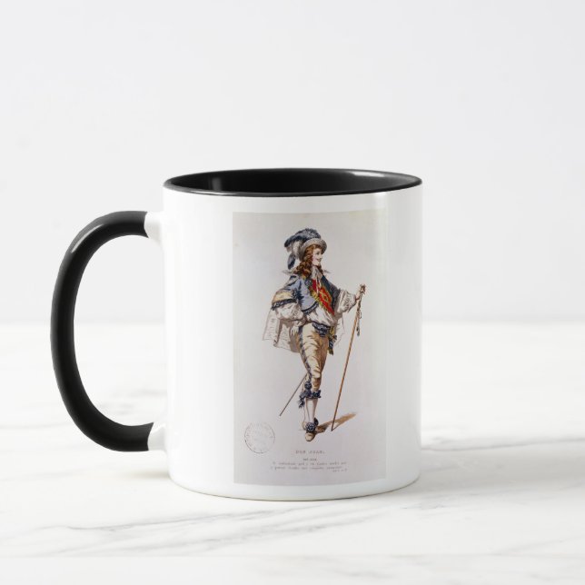 Taza Vista el diseño para "Don Juan" por Moliere (Izquierda)