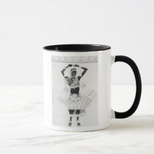 Taza Vista el diseño para "Le Dieu Bleu", 1912