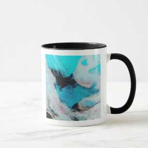 Taza Vista en falso color de Polynya (agua abierta)
