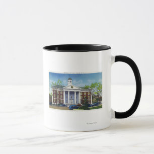 Taza Vista exterior ayuntamiento conmemorativo