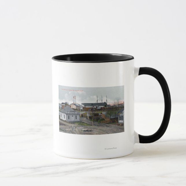Taza Vista exterior de Clark-Nickerson Lumber Co (Derecha)